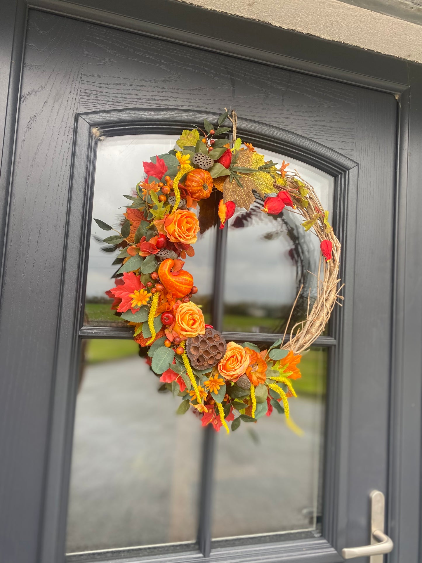 Vibrant Autumn Wreath