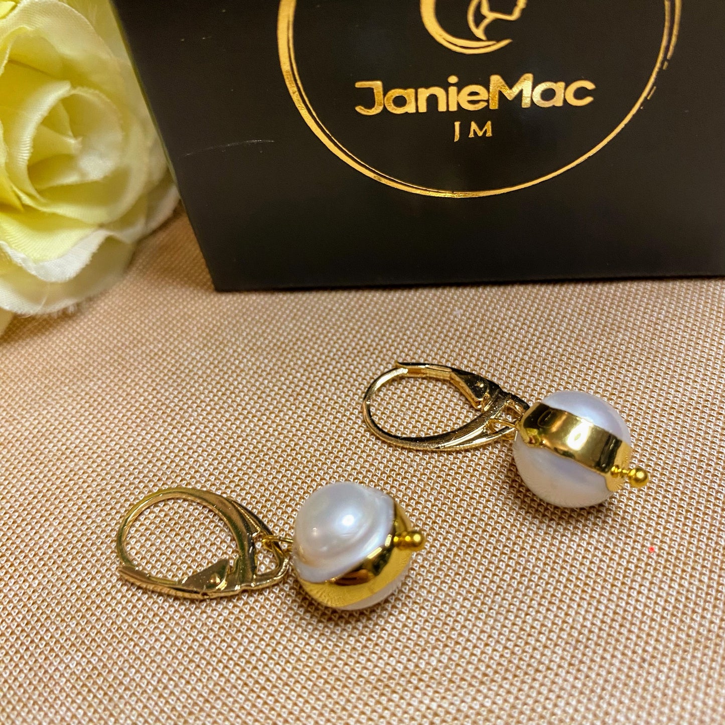 Dainty Fresh Water Pearl Earrings