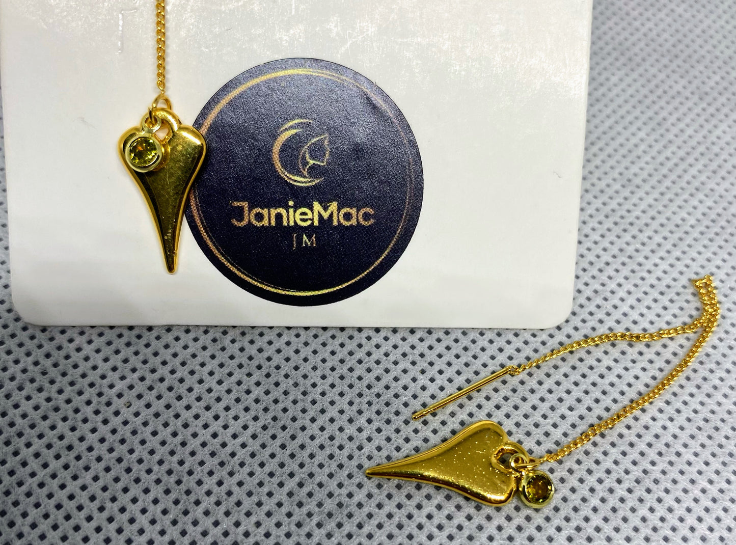 Heart charm Earrings