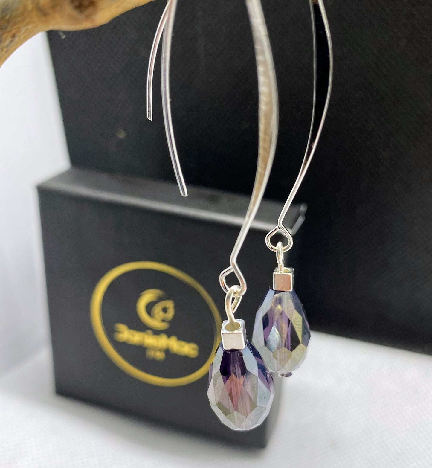 Plum-perfect earrings