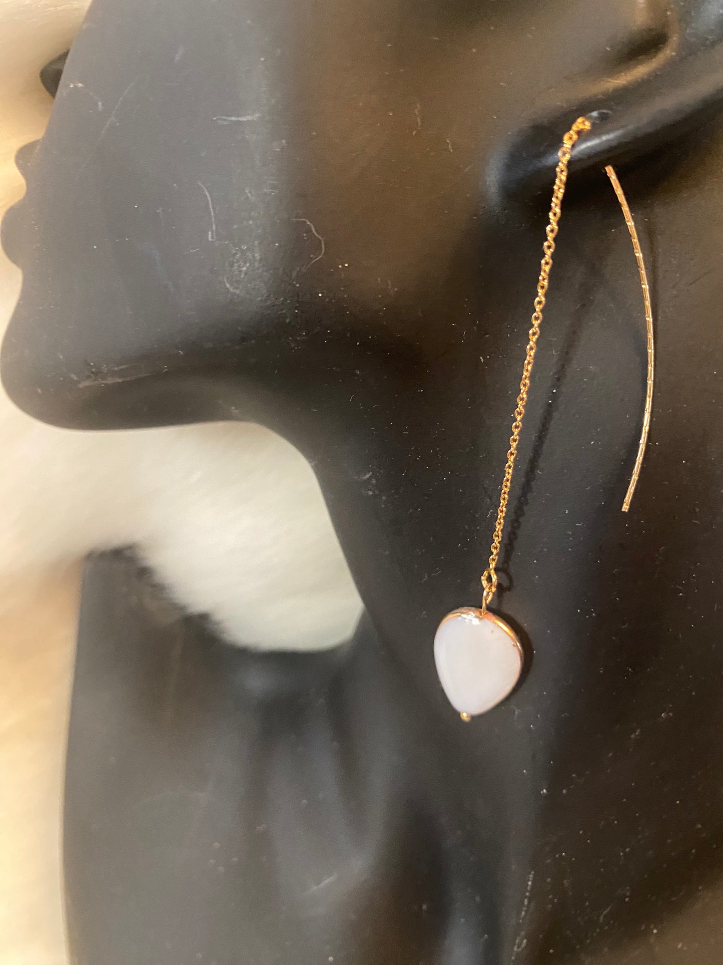 No Half Measures Pearl Shell Earrings