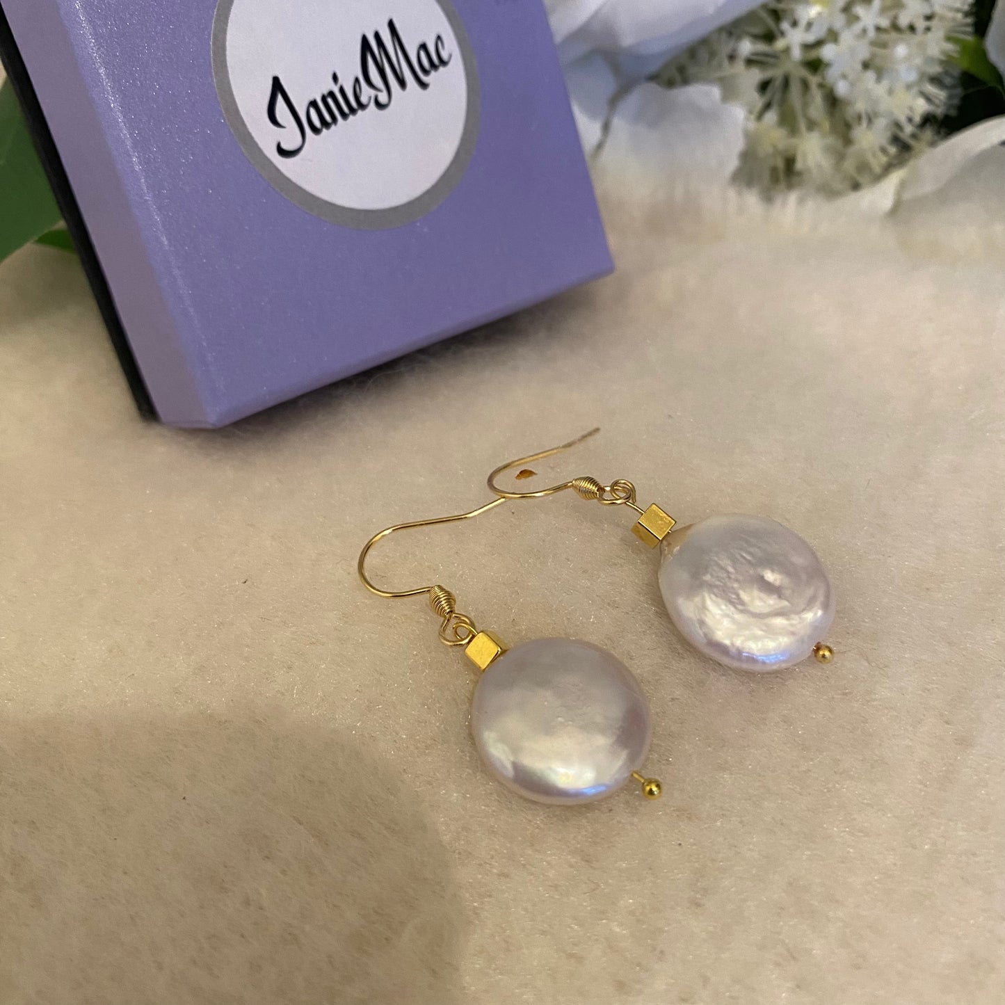 Keshi Pearl Earrings