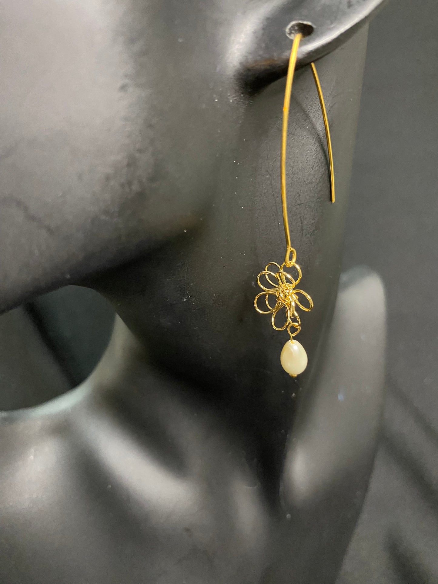 Delicate Flower Earrings