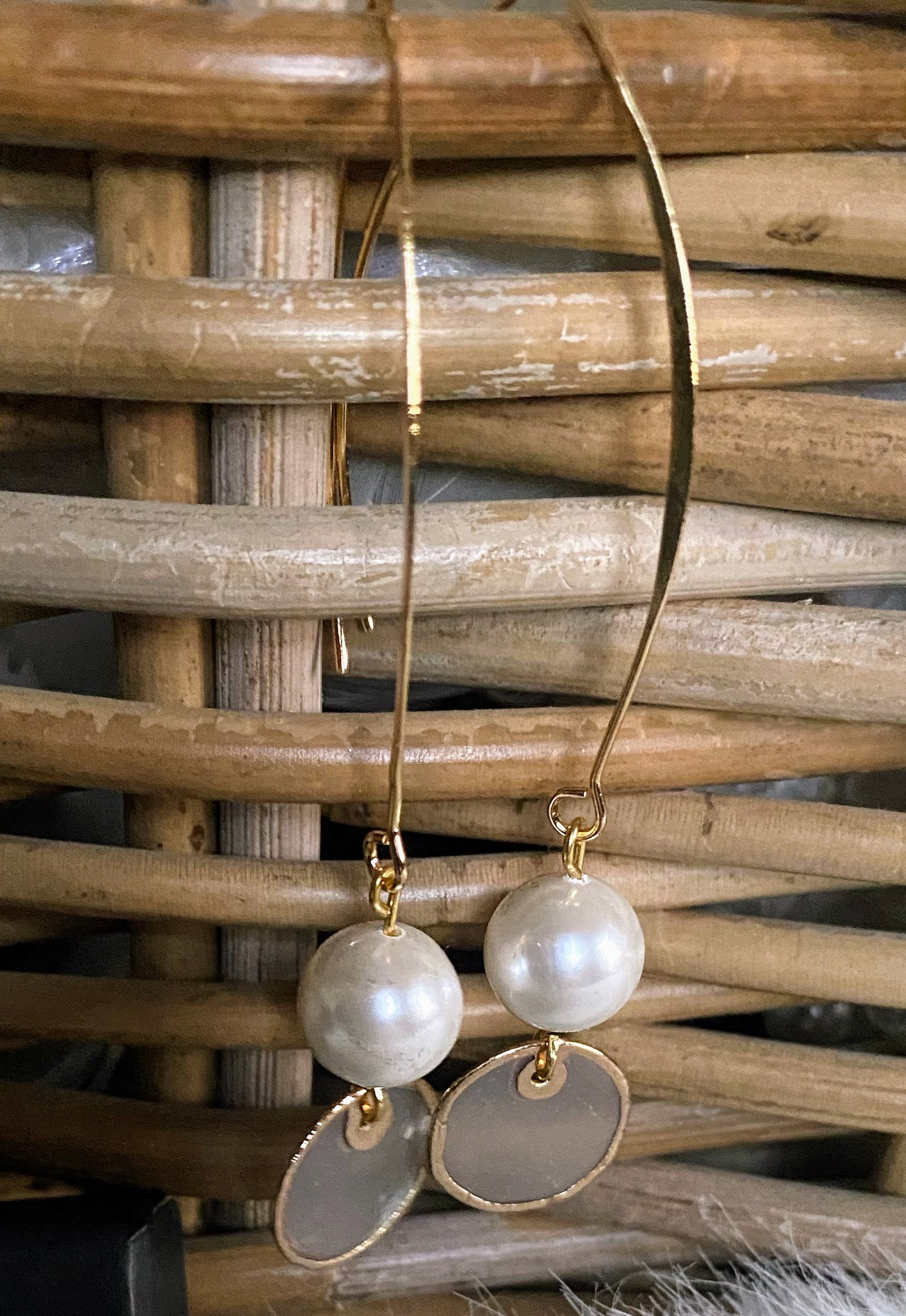 Allure Pearl and Capriz Earrings