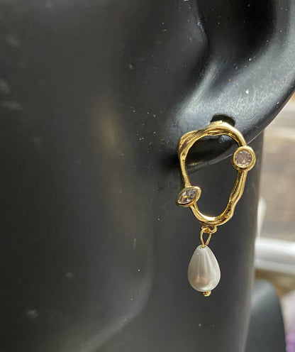 Crystal Swing Earrings