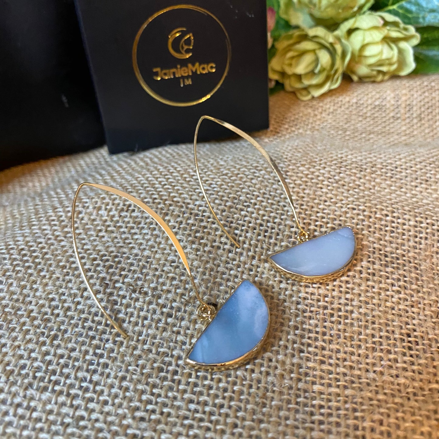 Blue Skies Amazonite Earrings