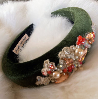 Forest Green Hairband