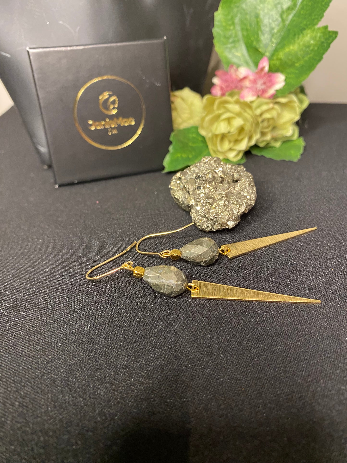 Pyrite Earrings