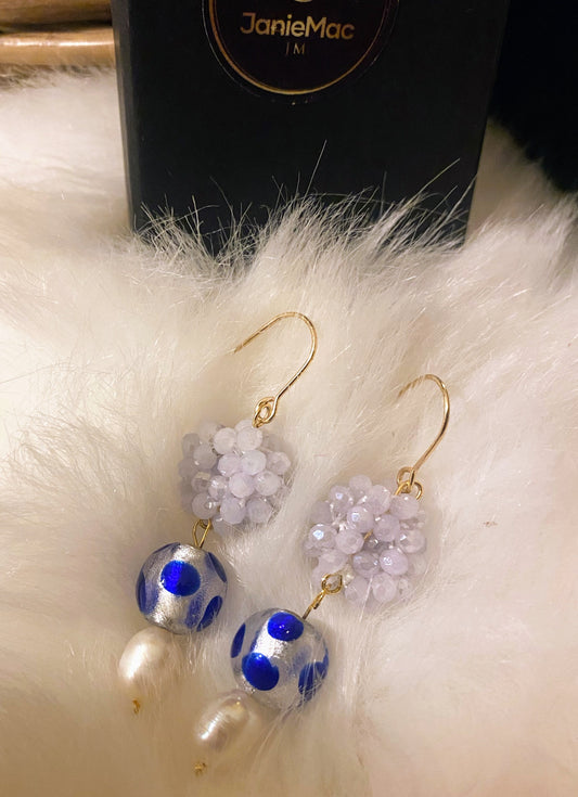 Dotty Murano Earrings
