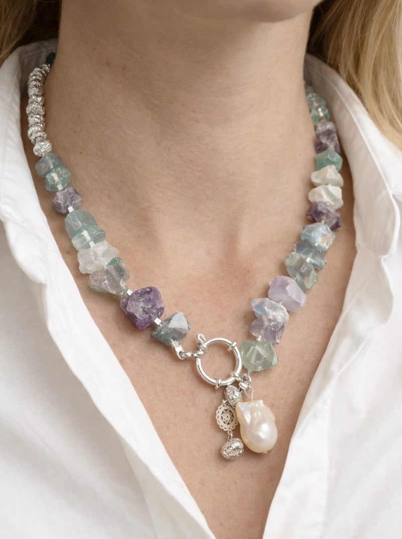 Harmony Fluorite Necklace