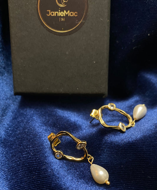 Crystal Swing Earrings