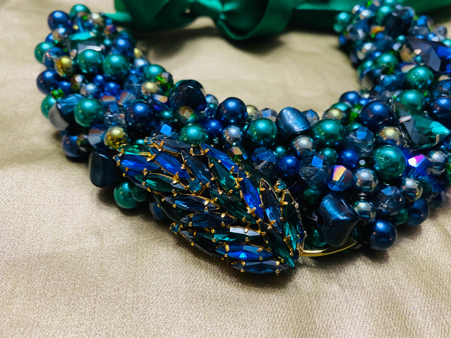 Tourmakeady Handstitched Neckpiece
