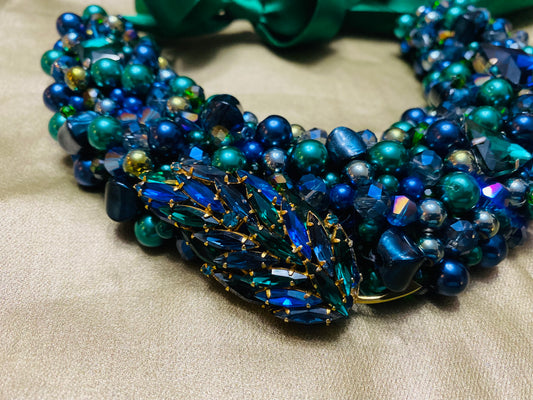 Tourmakeady Handstitched Neckpiece