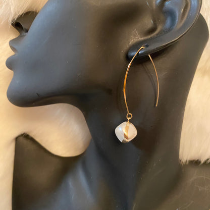 Nugget Pearl Earrings