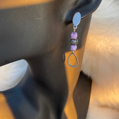 Lavender Earrings