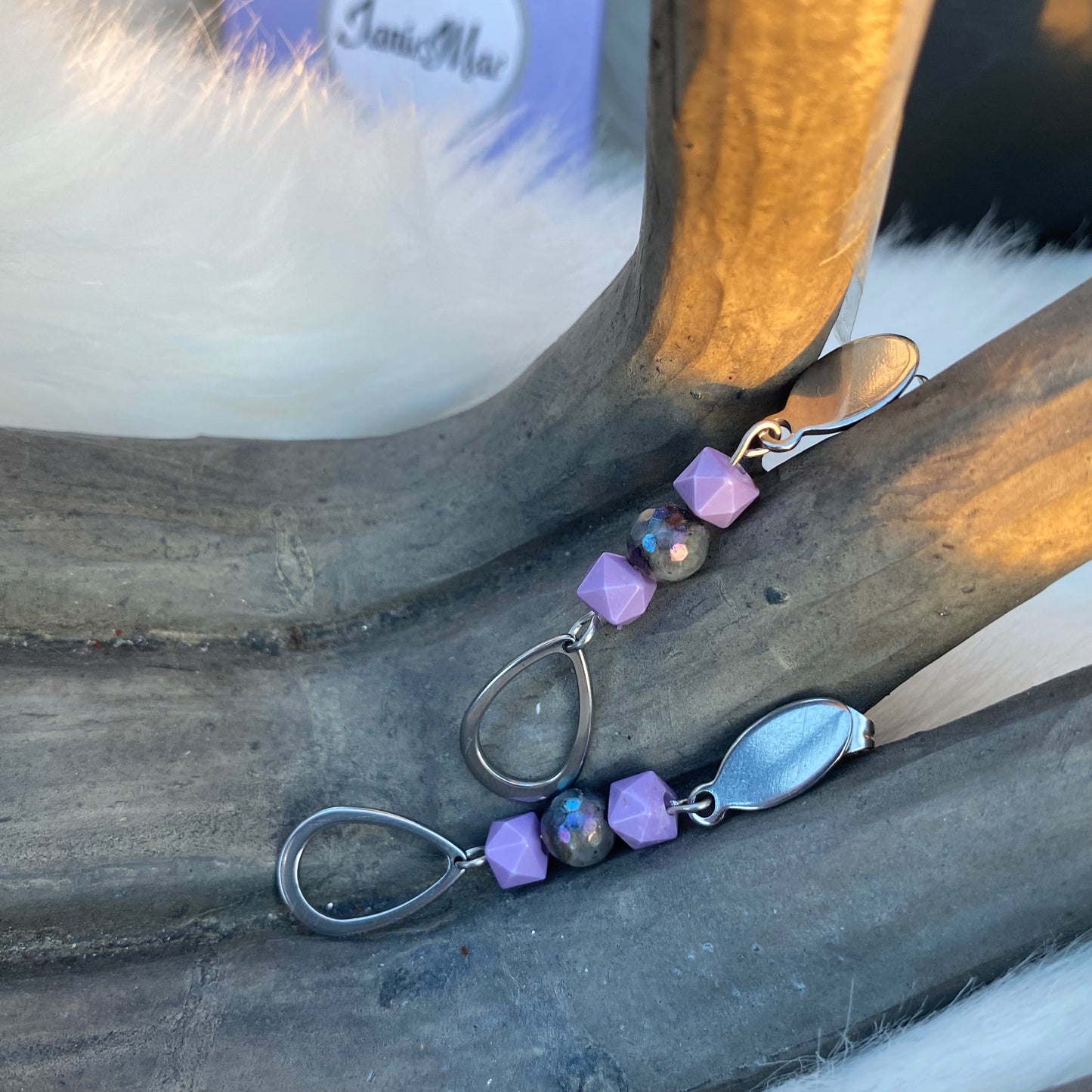 Lavender Earrings