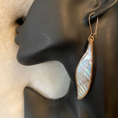 Bold as Brass Earrings