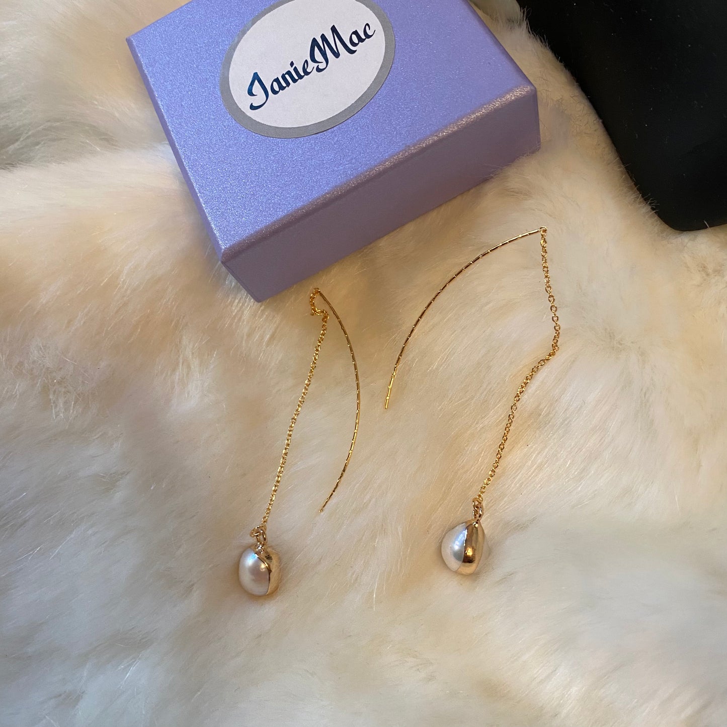 Kiss and Tell Fresh Water Pearl Earrings